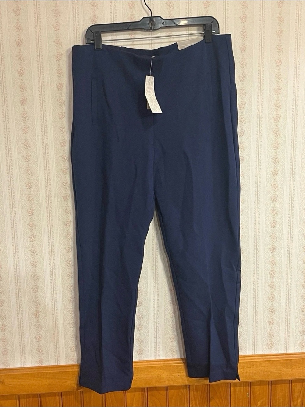 Women’s Classic Navy Dress Pants - Tailored Fit